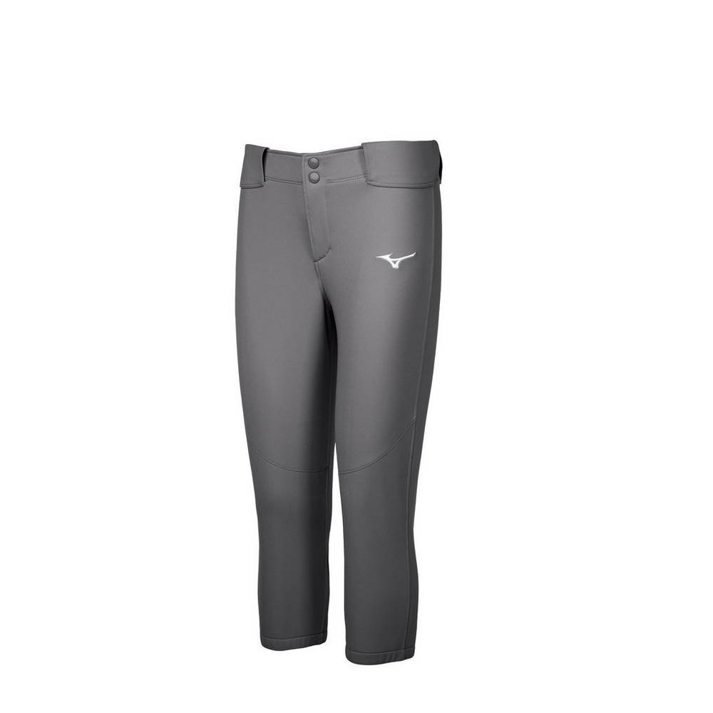 Mizuno Belted Stretch - Bayan Eşofman Altı - Gri Türkiye (KYBMGO-031)